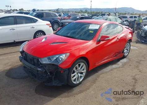 2015 Hyundai Genesis 3.8 Base z USA, uszkodzony, nr VIN KMHHT6KJXFU127113